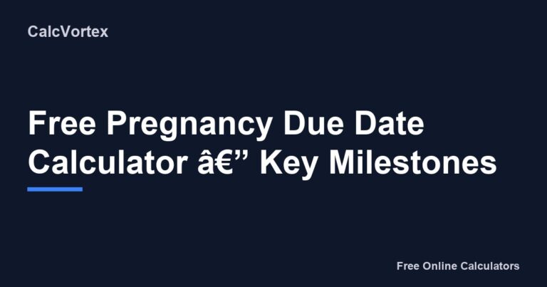 222 Pregnancy Due Date Calculator