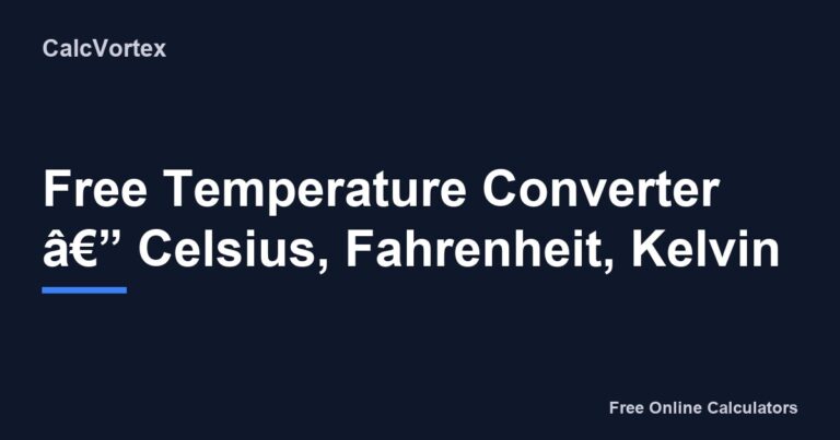 230 Temperature Converter