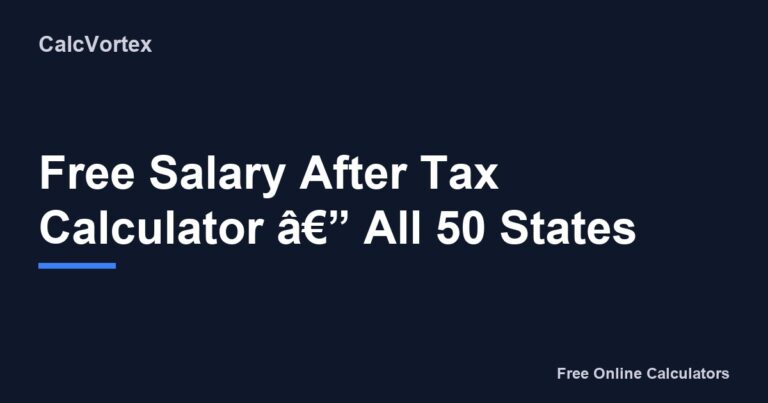 240 Salary After Tax Calculator