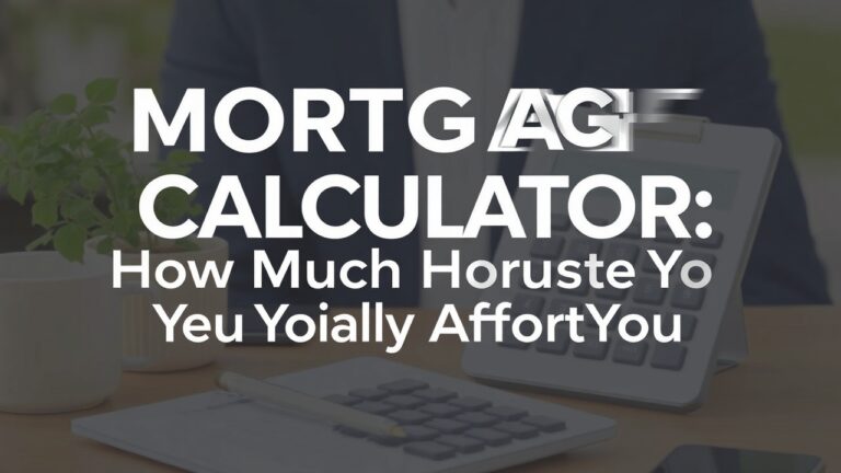 Mortgage calculator how much house can you actually afford