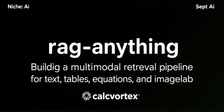 rag-anything tutorial: build a multimodal retrieval pipeline for text, tables, equations, and images in colab - calcvortex