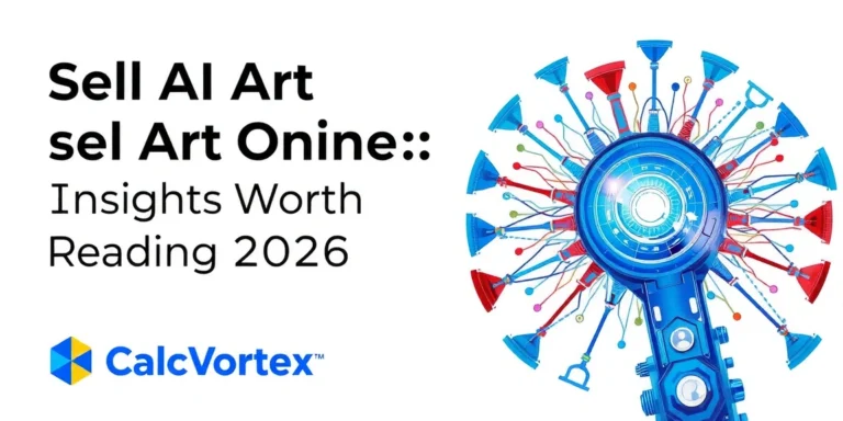 Sell AI Art Online — Insights Worth Reading (2026) - CalcVortex