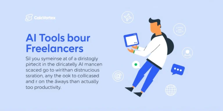AI Tools for Freelancers That Actually Boost Productivity - CalcVortex