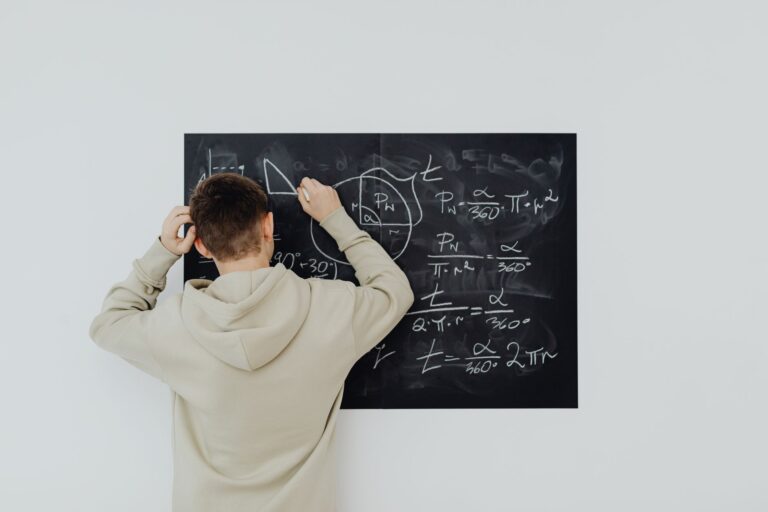 A modern digital illustration representing use ai prompting techniques faster mathematical problem solving.