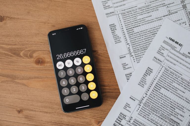 A modern digital illustration representing we tested 5 online percentage calculators here's most accurate tax and tip ma
